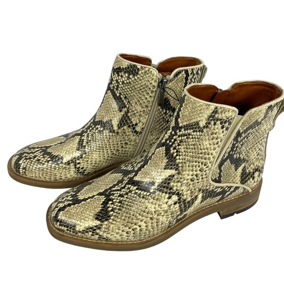 Franco Sarto Women’s Reptile Print Marcus Ankle Boot - Picture 6 of 13
